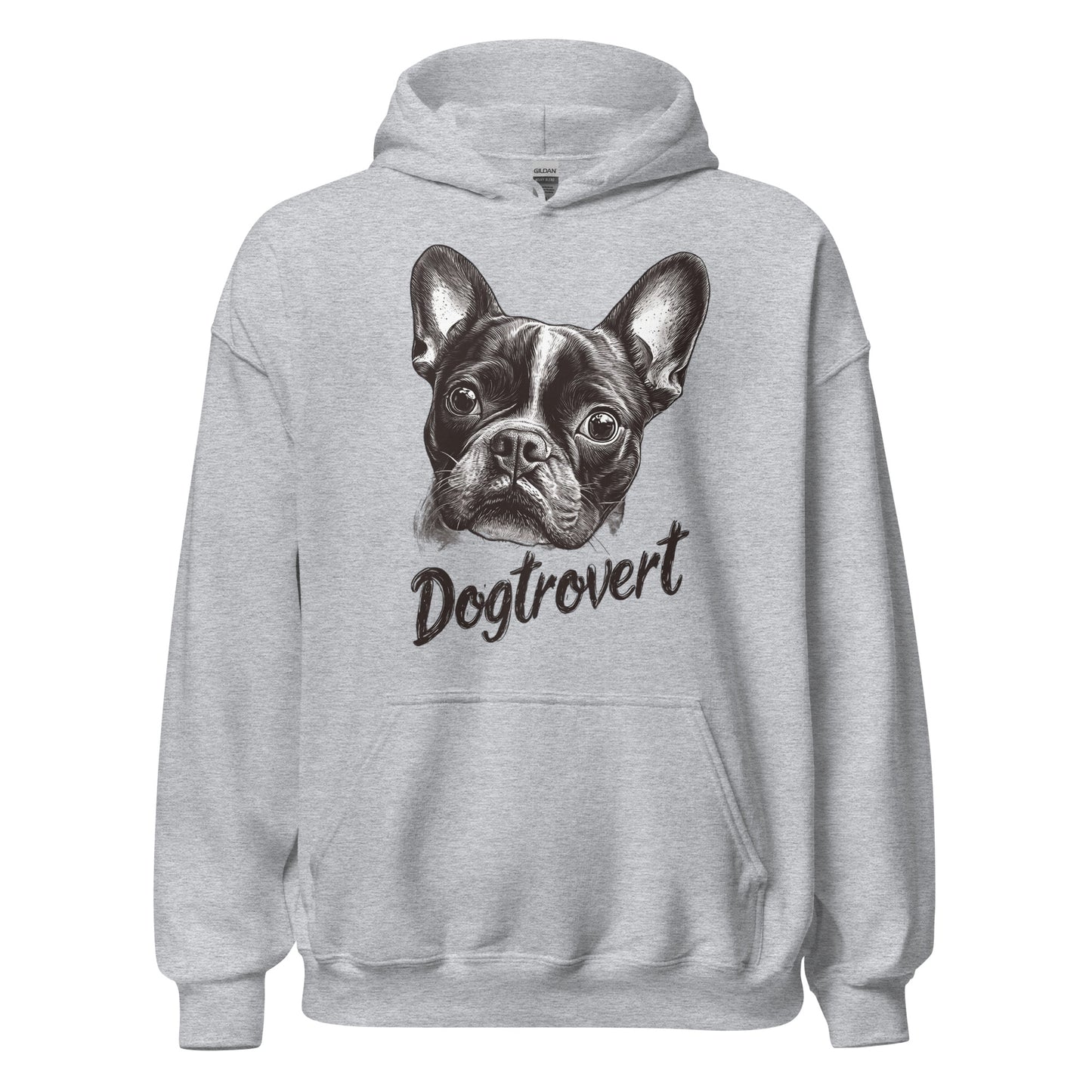 Dogtrovert Boston Terrier Unisex Hoodie