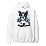 Boston Terrier Vibes Unisex Hoodie