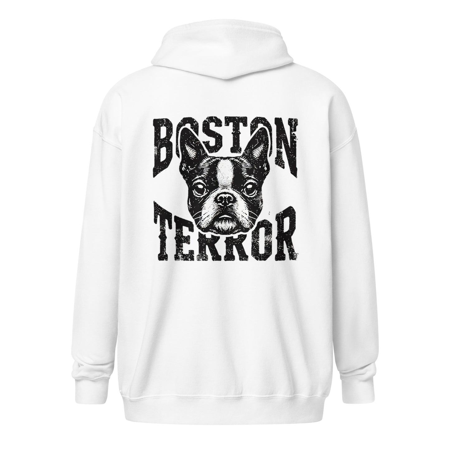Boston Terror Unisex Heavy Blend Zip Hoodie
