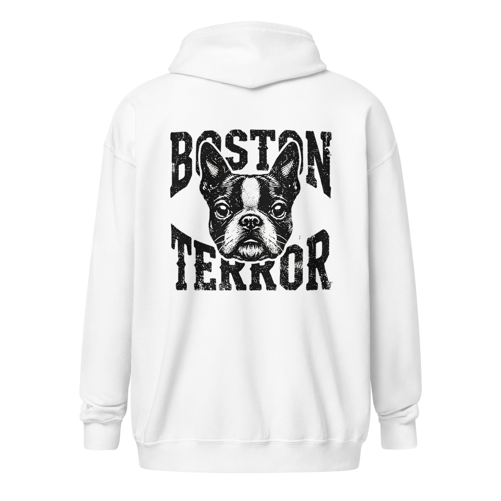 Boston Terror Unisex Heavy Blend Zip Hoodie