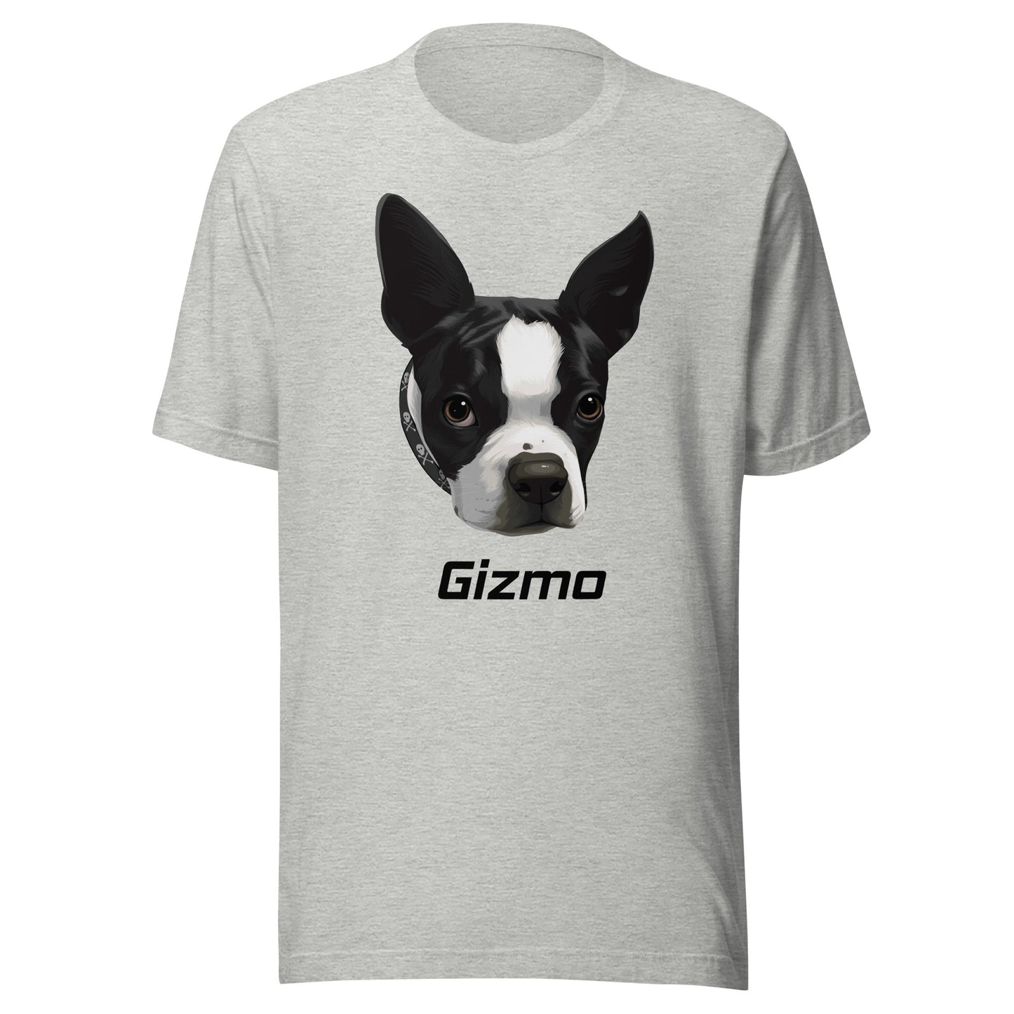 Custom Boston Terrier Dog Unisex T-Shirt