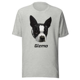 Custom Boston Terrier Dog Unisex T-Shirt