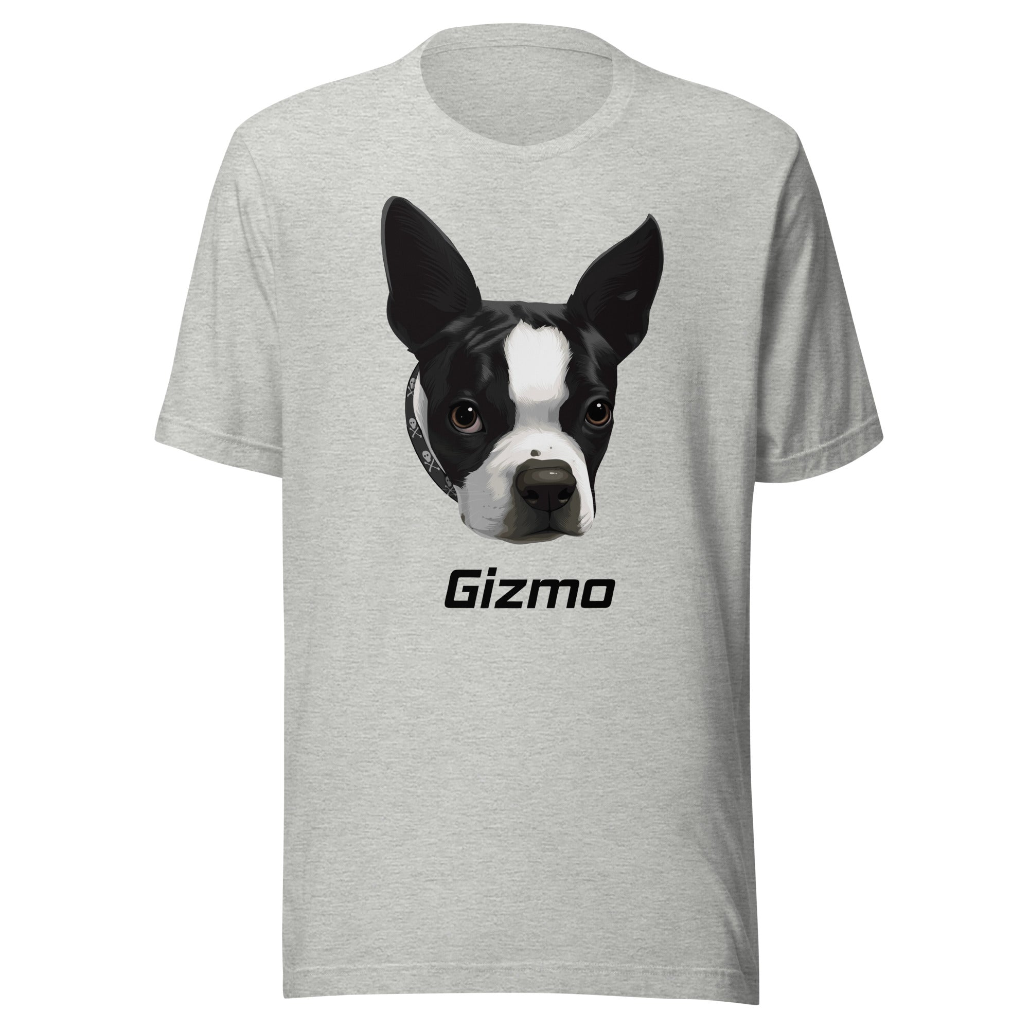 Custom Boston Terrier Dog Unisex T-Shirt