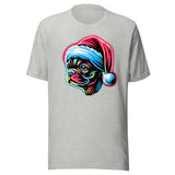 Bright Boston Holiday - Santa Pup Style Unisex T-Shirt