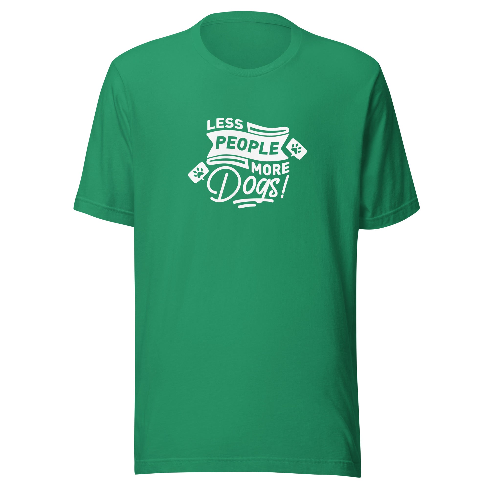 Less People More Dogs Unisex T-Shirt