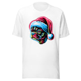 Bright Boston Holiday - Santa Pup Style Unisex T-Shirt