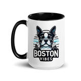 Boston Terrier Vibes Mug
