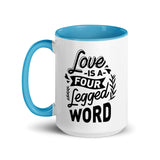 Love Is A Four Legged Word Mug