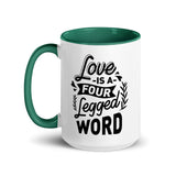 Love Is A Four Legged Word Mug