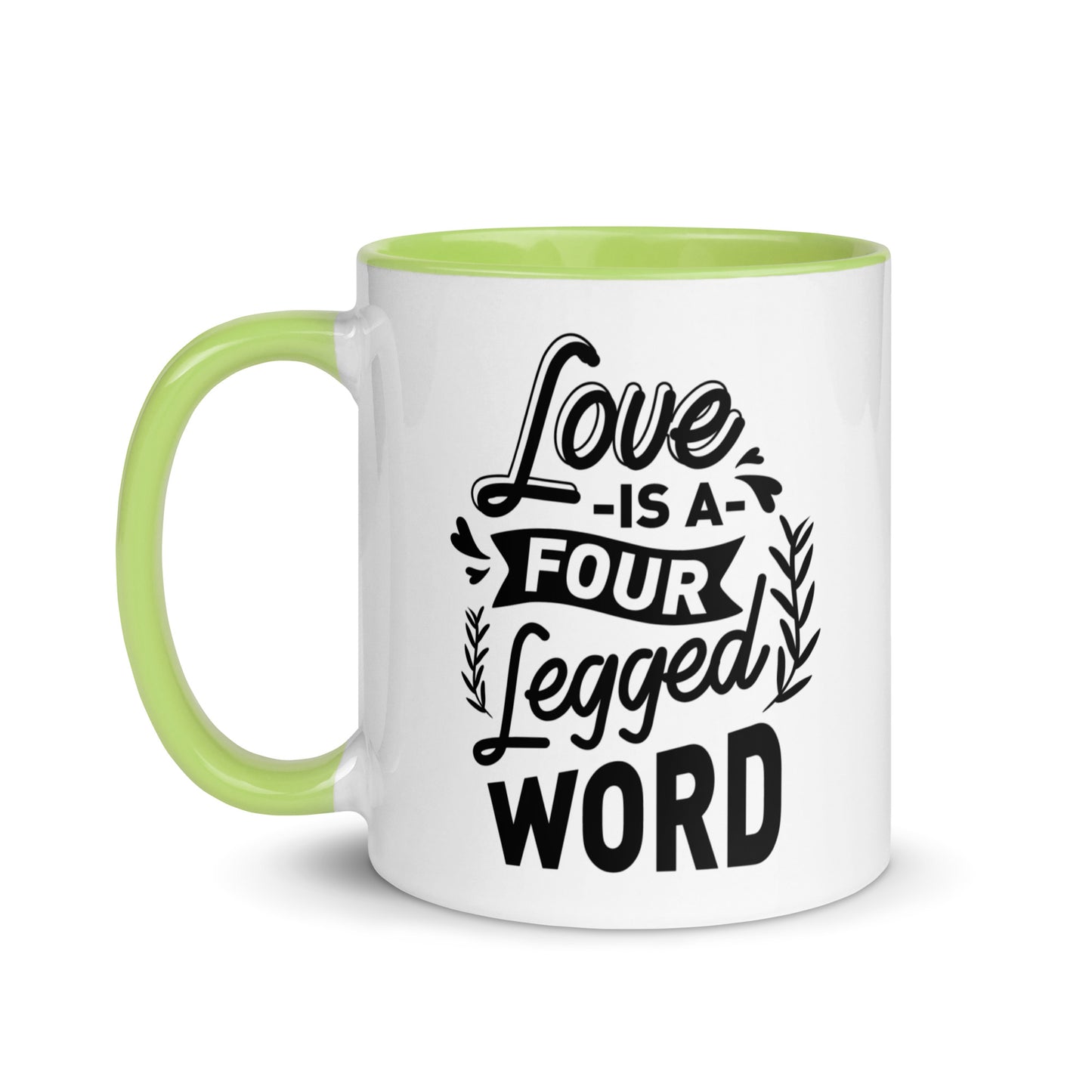 Love Is A Four Legged Word Mug