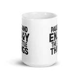 Paws And Enjoy The Little Things Mug