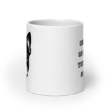 Once You Go Boston You Never Go Back White Glossy Mug