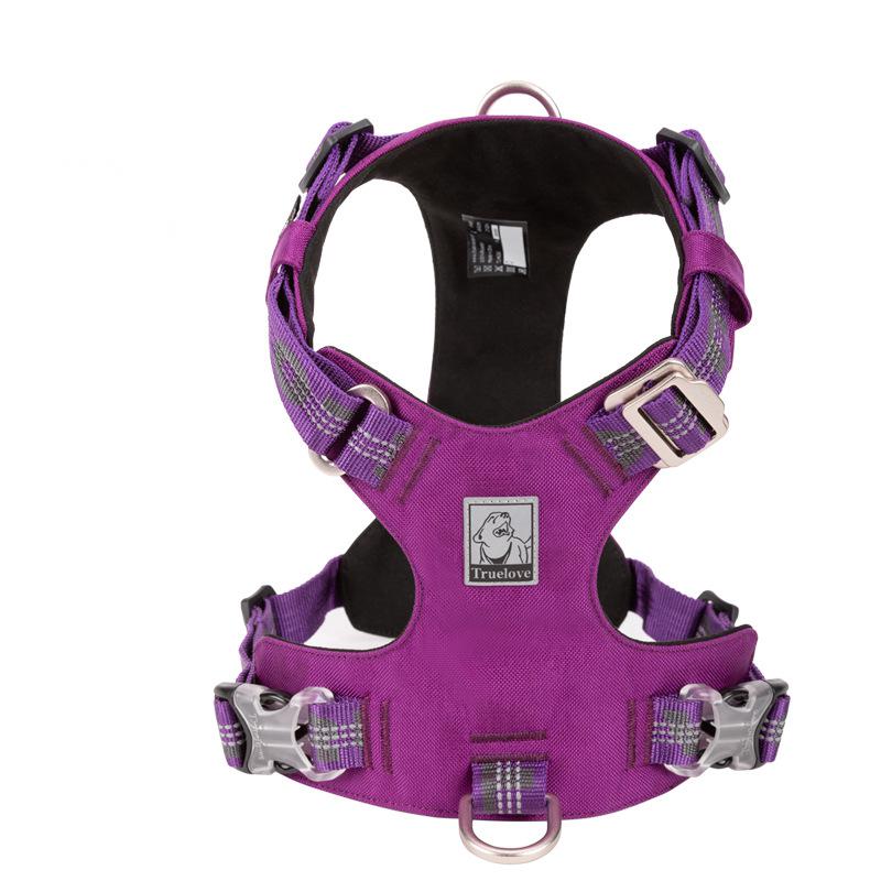 Truelove dog harness purple sale