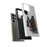 Boston Terrier Art on Samsung Tough Cases