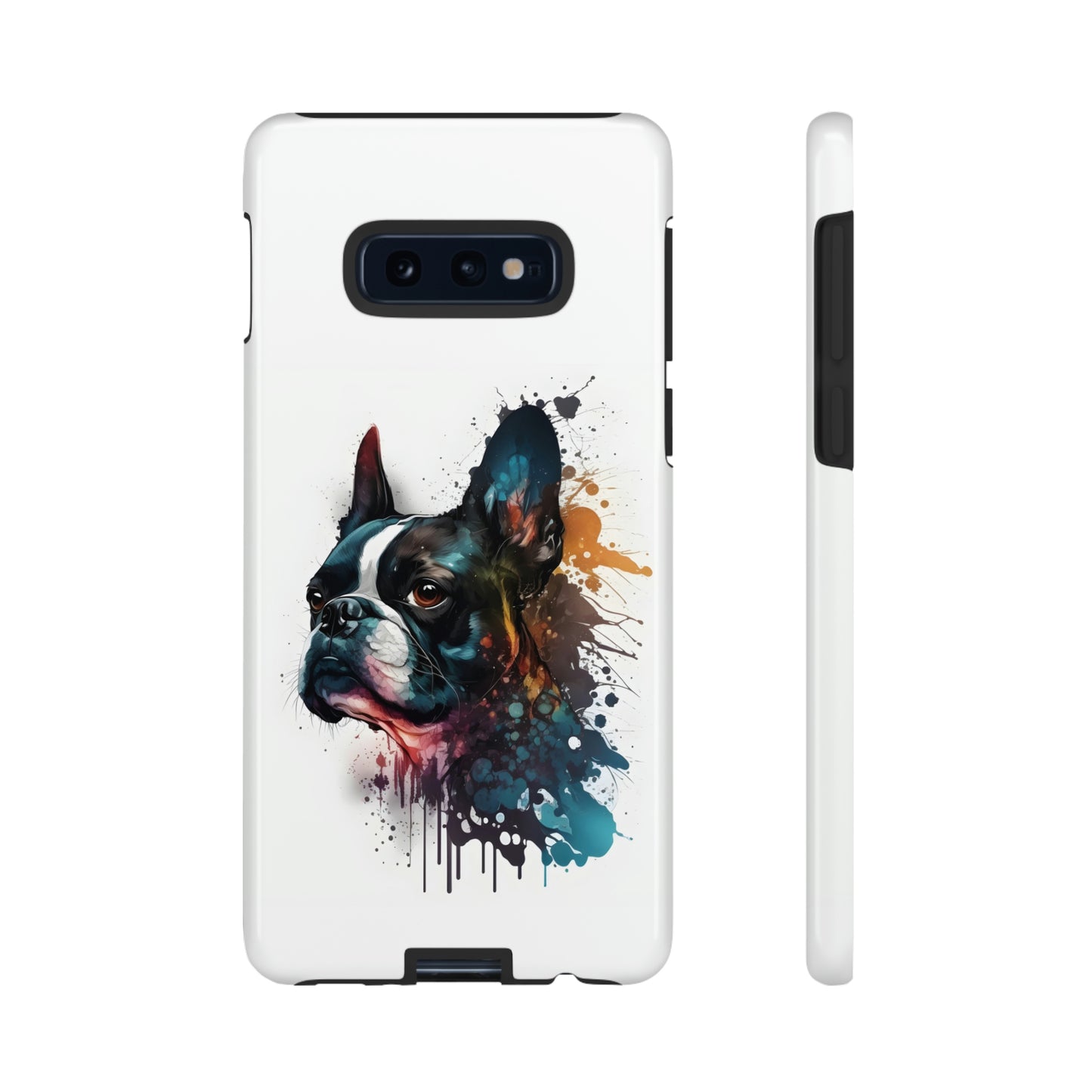 Boston Terrier Art on Samsung Tough Cases