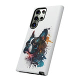 Boston Terrier Art on Samsung Tough Cases