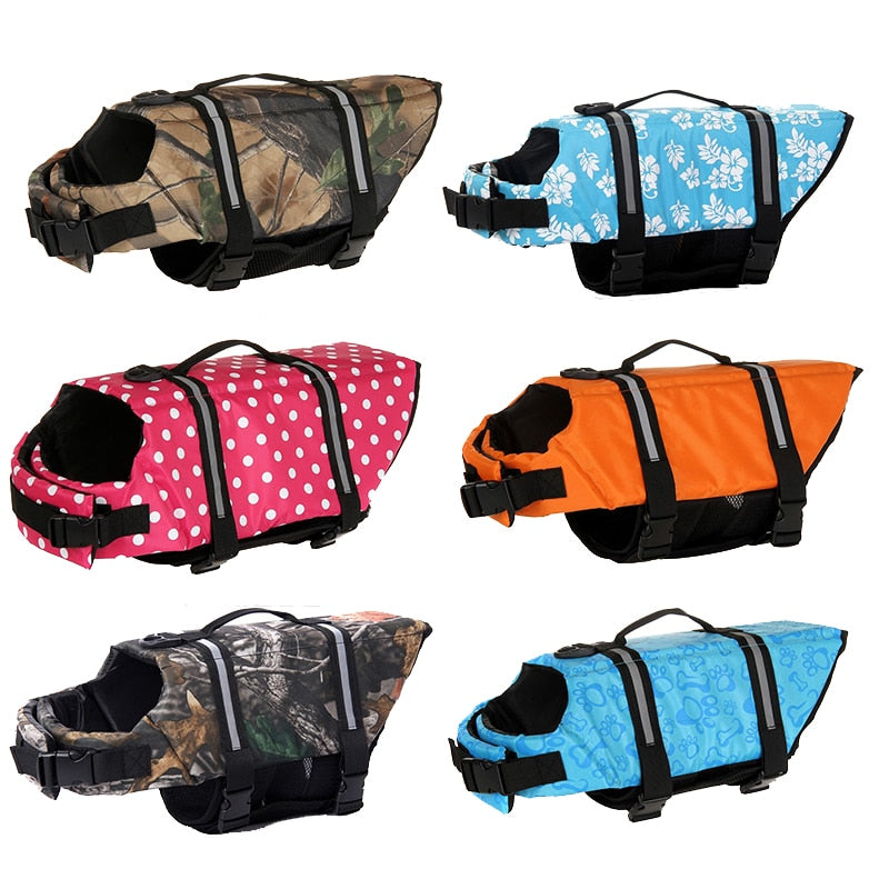Dog Life Jacket Safety Swimwear