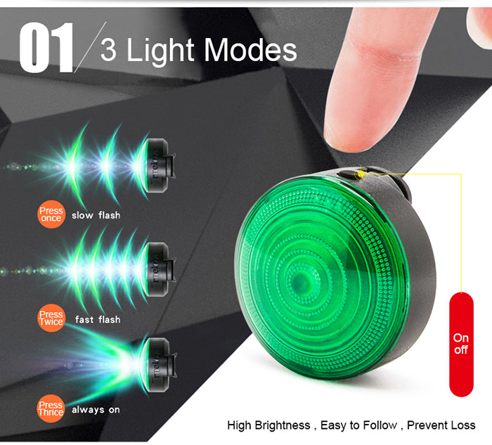 Dog Anti Lost LED Light for Night Time
