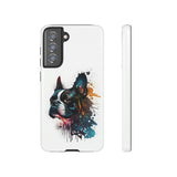 Boston Terrier Art on Samsung Tough Cases