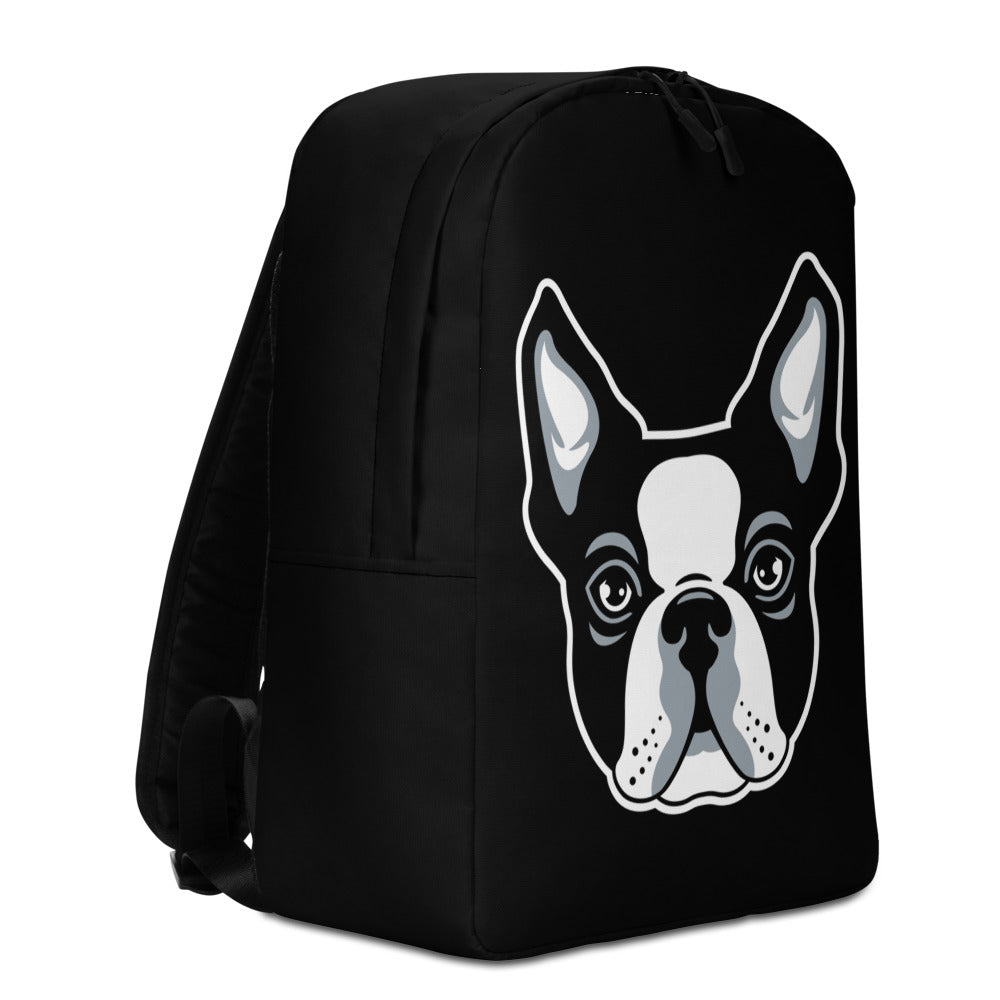 Minimalist Boston Terrier Backpack