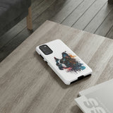Boston Terrier Art on Samsung Tough Cases
