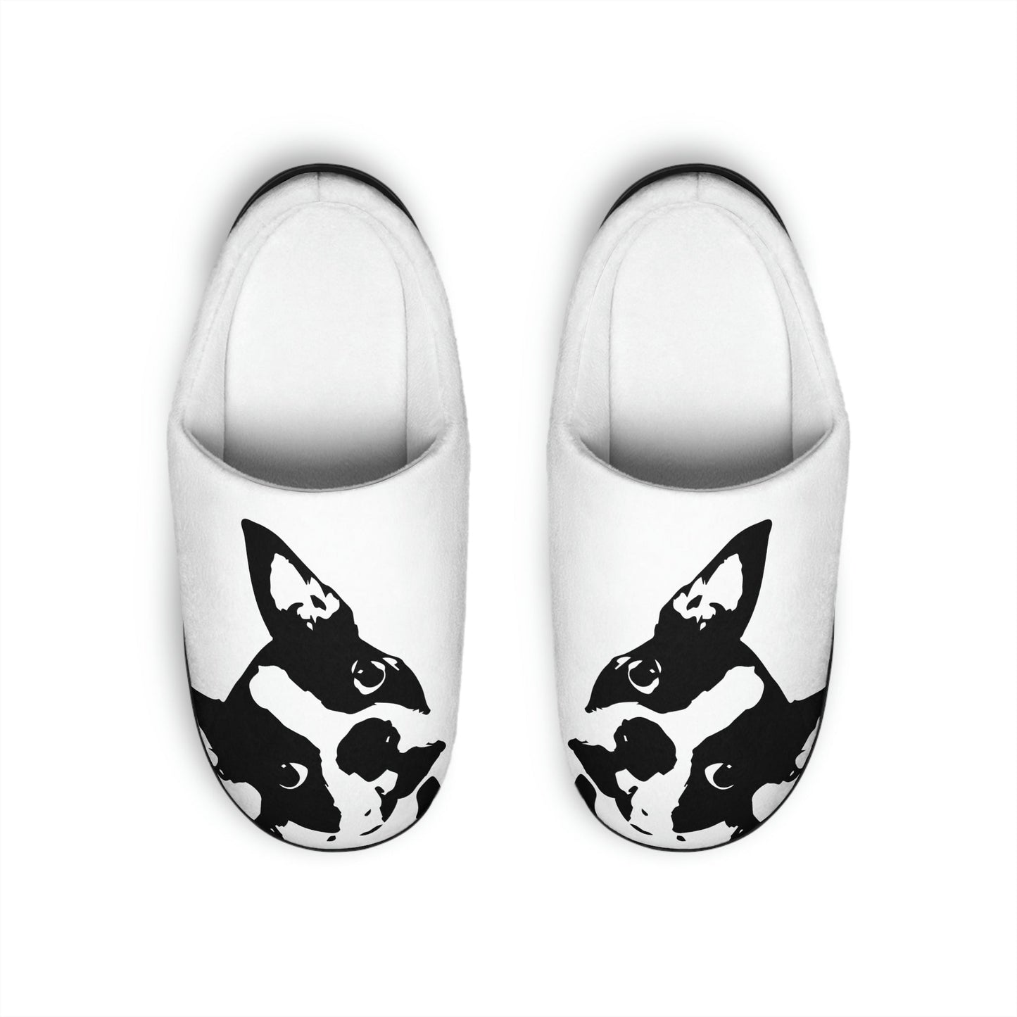 Boston Terrier Slippers Indoor Women