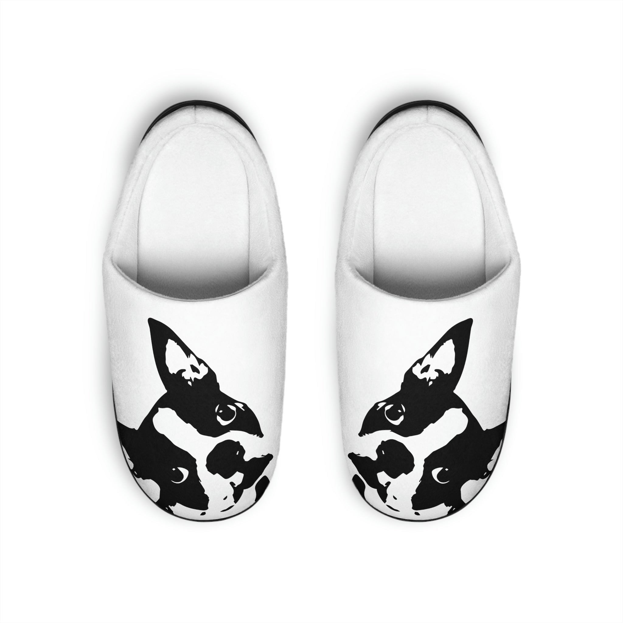 Boston Terrier Slippers Indoor Women