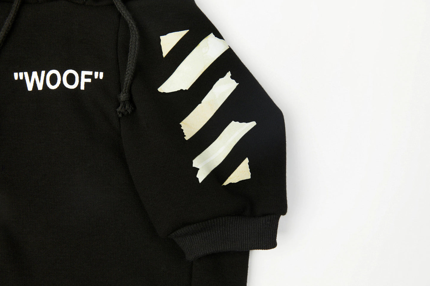 Woof Dog Hoodie - Adhesive Tape