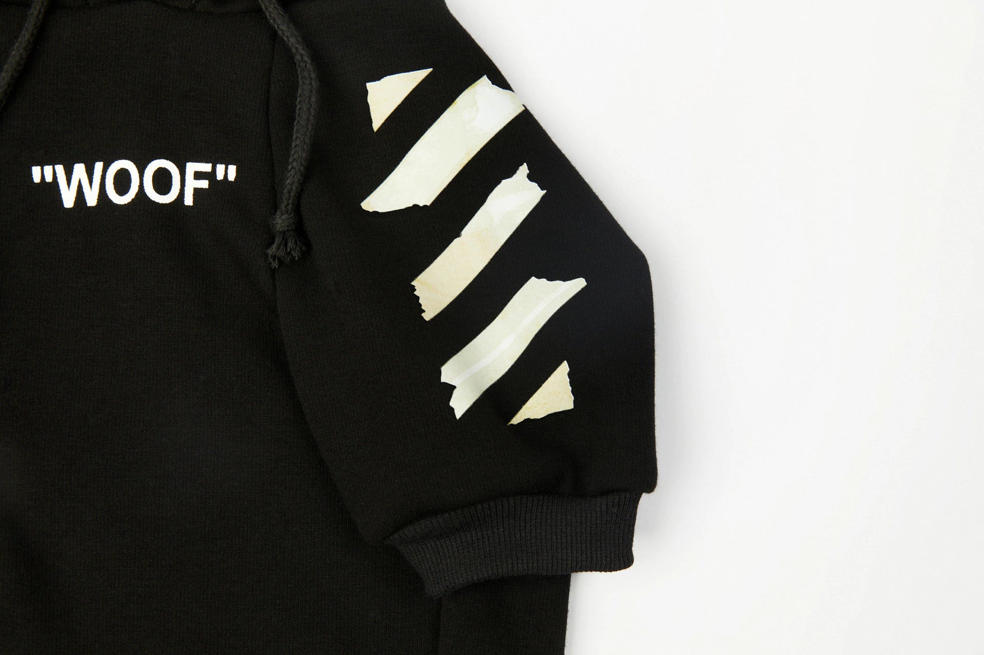 Woof Dog Hoodie - Adhesive Tape