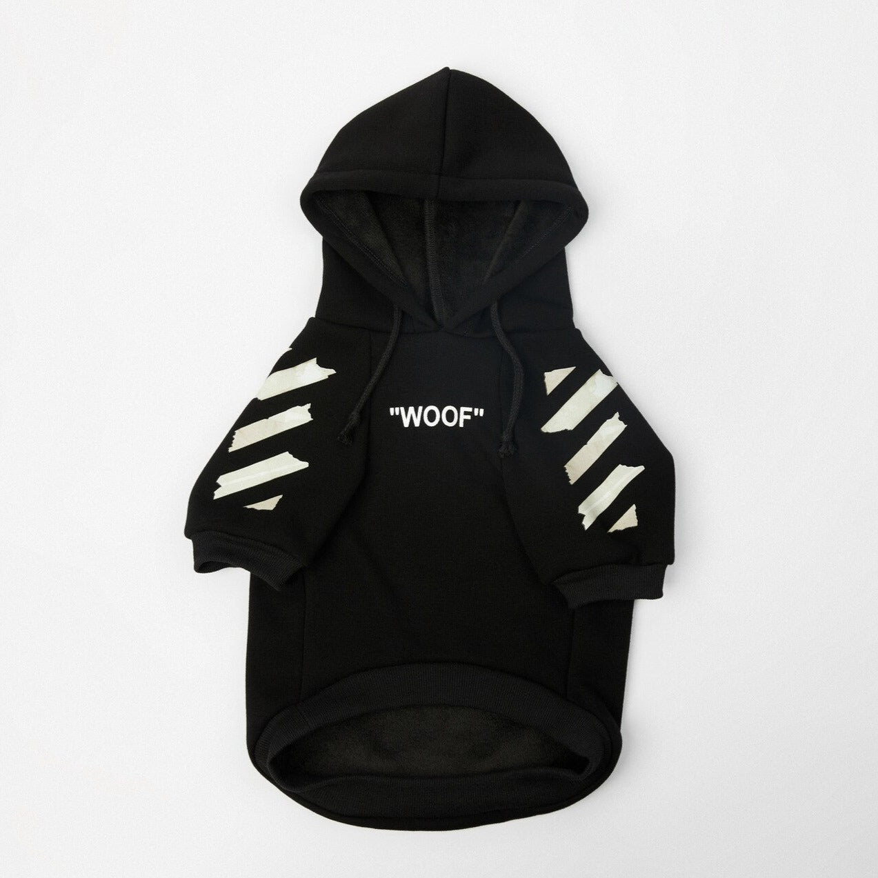 Woof Dog Hoodie - Adhesive Tape