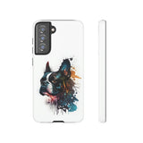 Boston Terrier Art on Samsung Tough Cases