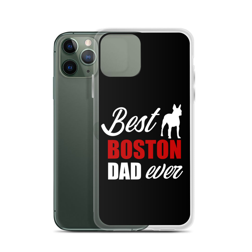 Best Boston Terrier Dad Ever iPhone Case