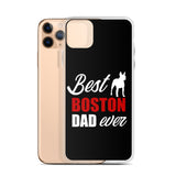 Best Boston Terrier Dad Ever iPhone Case