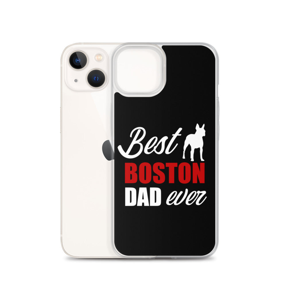 Best Boston Terrier Dad Ever iPhone Case
