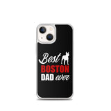 Best Boston Terrier Dad Ever iPhone Case