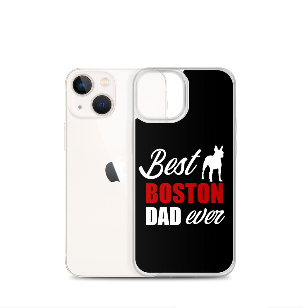 Best Boston Terrier Dad Ever iPhone Case