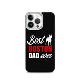 Best Boston Terrier Dad Ever iPhone Case