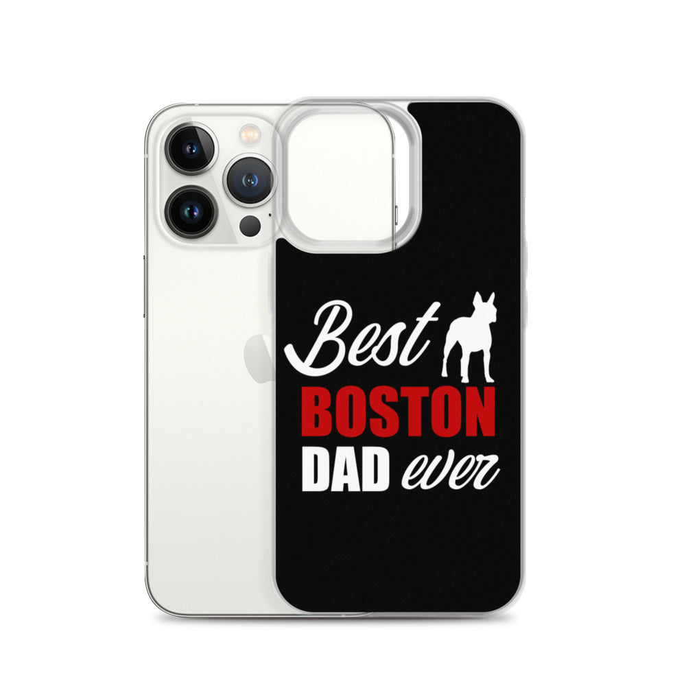 Best Boston Terrier Dad Ever iPhone Case
