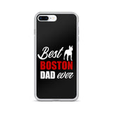 Best Boston Terrier Dad Ever iPhone Case