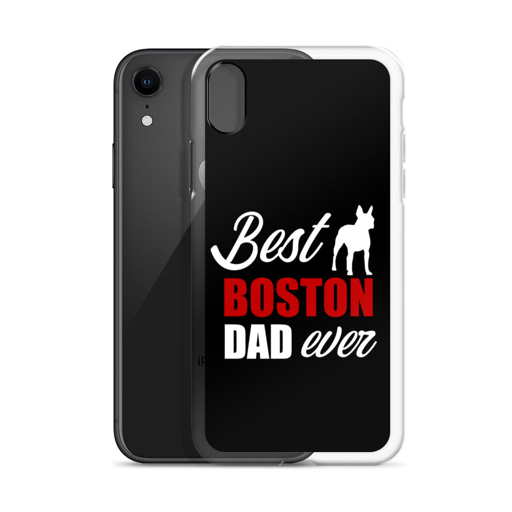 Best Boston Terrier Dad Ever iPhone Case