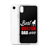 Best Boston Terrier Dad Ever iPhone Case