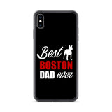 Best Boston Terrier Dad Ever iPhone Case