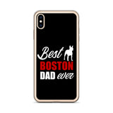 Best Boston Terrier Dad Ever iPhone Case