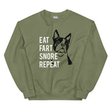 Eat Fart Snore Repeat Sweatshirt