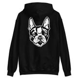 Boston Terrier Hoodie (Two-Sided)