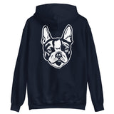 Boston Terrier Hoodie (Two-Sided)