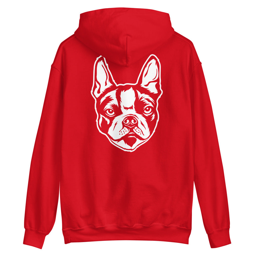 Boston Terrier Hoodie (Two-Sided)