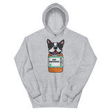 Anti Depressant Boston Terrier Unisex Hoodie