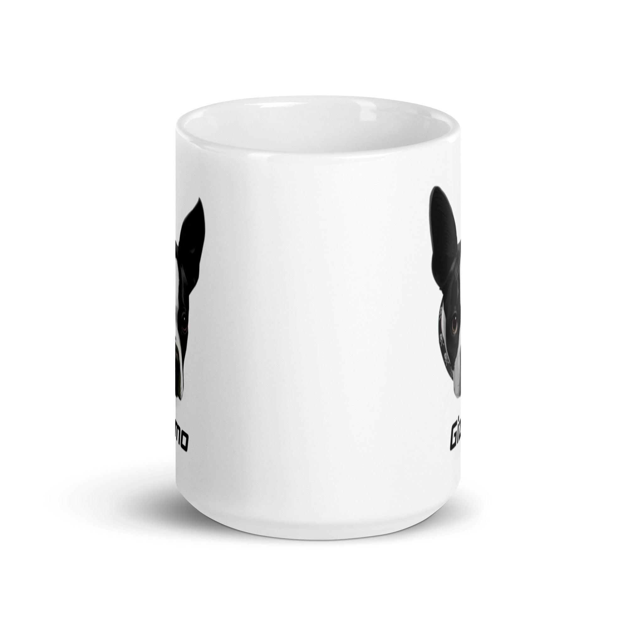 Custom Mug Boston Terrier Dog Portraits