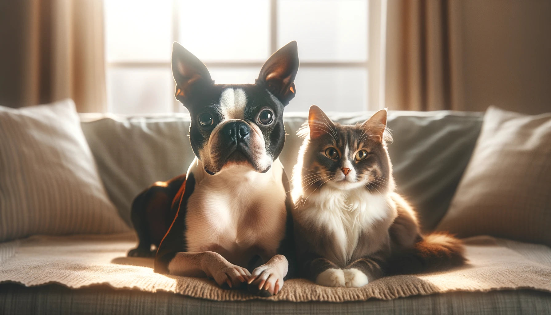 Do Boston terriers Get Along With Cats?